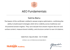 certificates